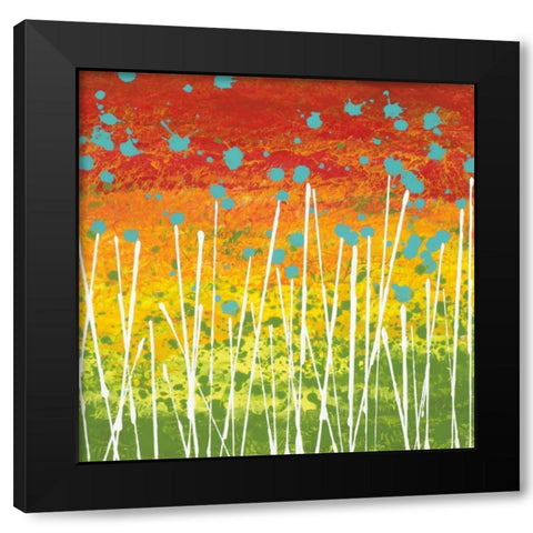 Spring View Black Modern Wood Framed Art Print with Double Matting by Nichtberger, Liz