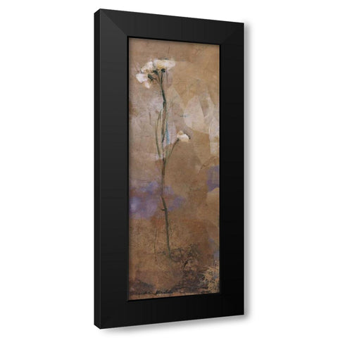 Flowers of June Series II Black Modern Wood Framed Art Print with Double Matting by Nicolau, Miquela