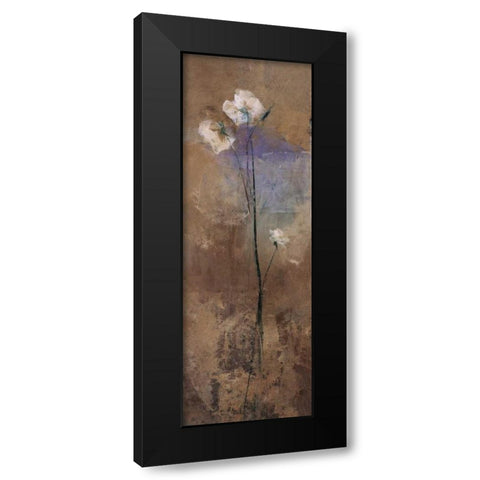 Flowers of June Series III Black Modern Wood Framed Art Print with Double Matting by Nicolau, Miquela