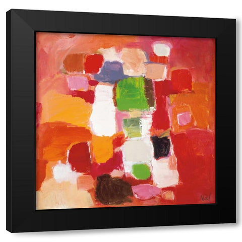 New Day  Black Modern Wood Framed Art Print by Noel, Noella