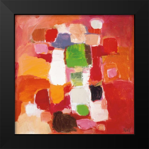 New Day  Black Modern Wood Framed Art Print by Noel, Noella