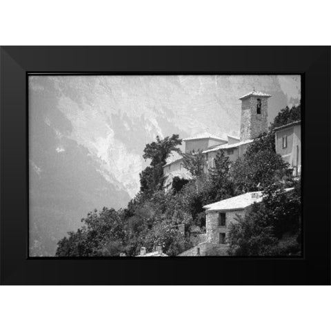 Provence Black Modern Wood Framed Art Print by OMara, James