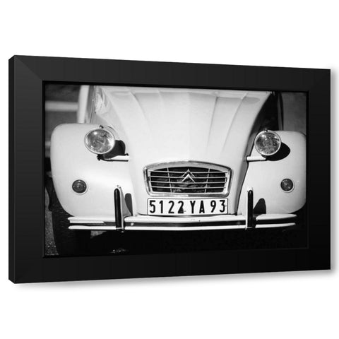 Provence Black Modern Wood Framed Art Print with Double Matting by OMara, James