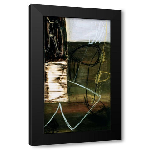 Void II Black Modern Wood Framed Art Print with Double Matting by Owen, Wayde