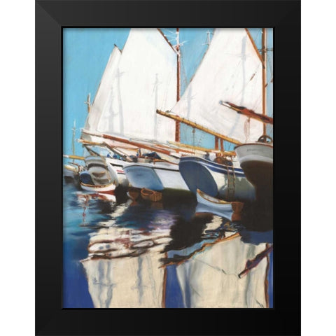 Transoms Black Modern Wood Framed Art Print by Parent, Joanne