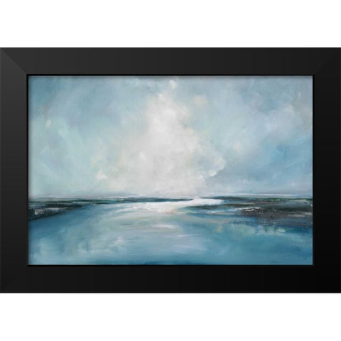 Release Black Modern Wood Framed Art Print by Parent, Joanne