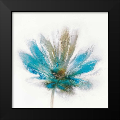 Sorbet Roses Black Modern Wood Framed Art Print by Prior, J.P.