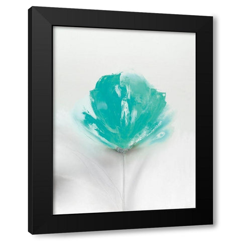 Aqua Sorbet I Black Modern Wood Framed Art Print by Prior, J.P.