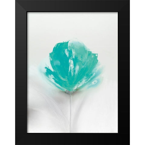 Aqua Sorbet I Black Modern Wood Framed Art Print by Prior, J.P.