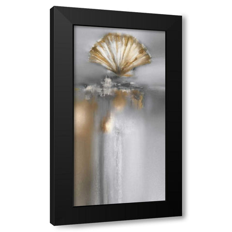 Silver and Gold Treasures I Black Modern Wood Framed Art Print by Prior, J.P.