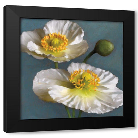 Poppy Parfait I Black Modern Wood Framed Art Print by Pahl, Janel