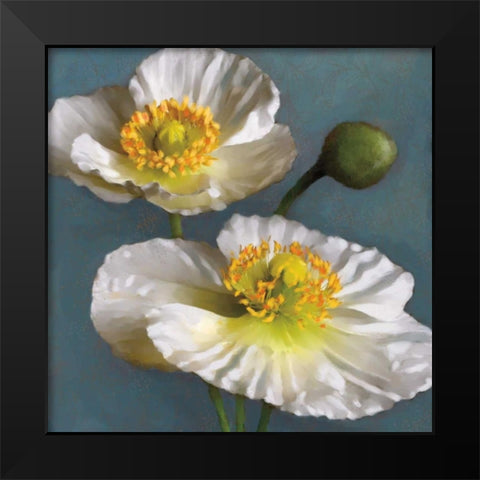 Poppy Parfait I Black Modern Wood Framed Art Print by Pahl, Janel