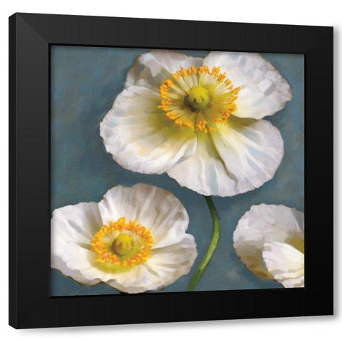 Poppy Parfait II Black Modern Wood Framed Art Print with Double Matting by Pahl, Janel