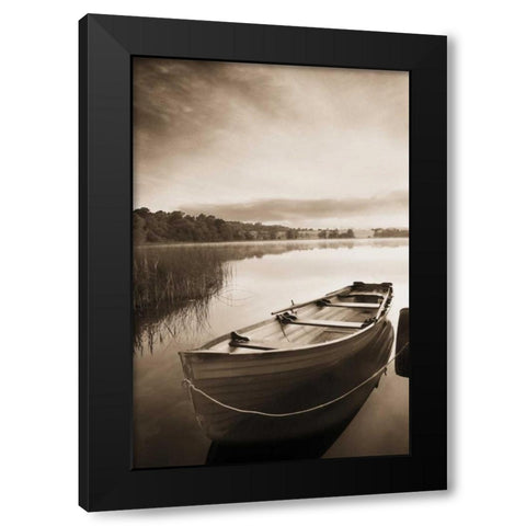 Secret Escape Black Modern Wood Framed Art Print by Pahl, Janel