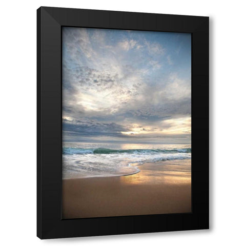 Sunset Splendor Black Modern Wood Framed Art Print with Double Matting by Pahl, Janel