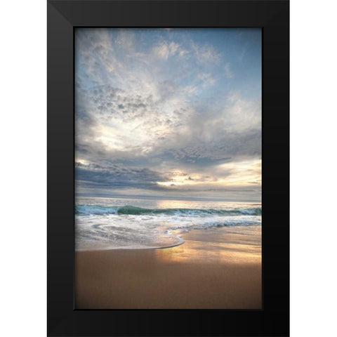 Sunset Splendor Black Modern Wood Framed Art Print by Pahl, Janel