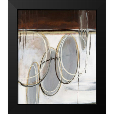Dawn Black Modern Wood Framed Art Print by Pulliam, Mark