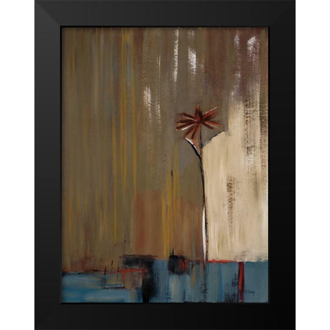 Urban Bloom I Black Modern Wood Framed Art Print by Pulliam, Mark