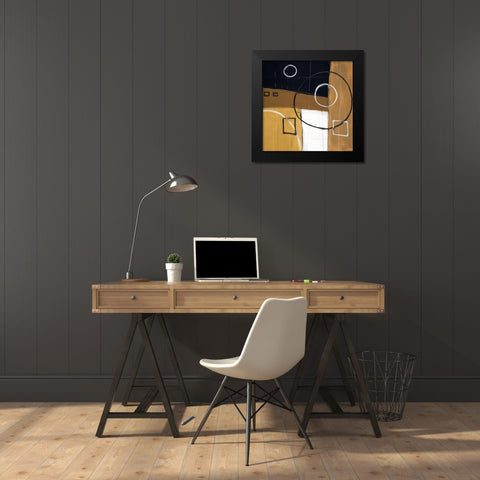 Ambience I Black Modern Wood Framed Art Print by Pulliam, Mark