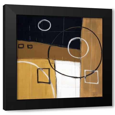 Ambience I Black Modern Wood Framed Art Print with Double Matting by Pulliam, Mark