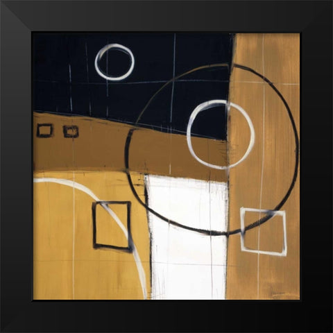 Ambience I Black Modern Wood Framed Art Print by Pulliam, Mark