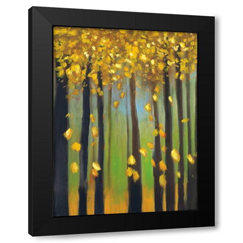 Colors of Fall I Black Modern Wood Framed Art Print by Pulliam, Mark