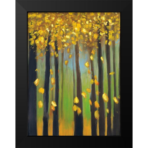 Colors of Fall I Black Modern Wood Framed Art Print by Pulliam, Mark