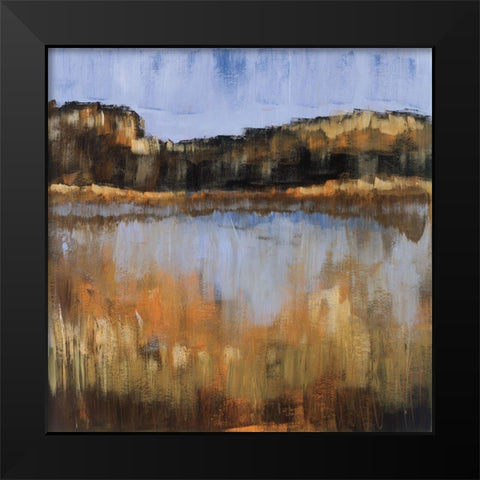 Salt Water Marsh II Black Modern Wood Framed Art Print by Pulliam, Mark