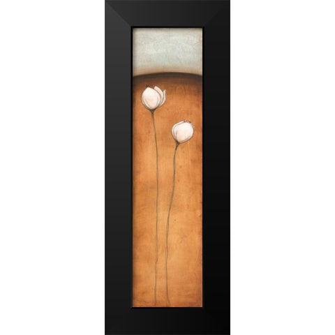 Standing Tall II Black Modern Wood Framed Art Print by Alves, Helena