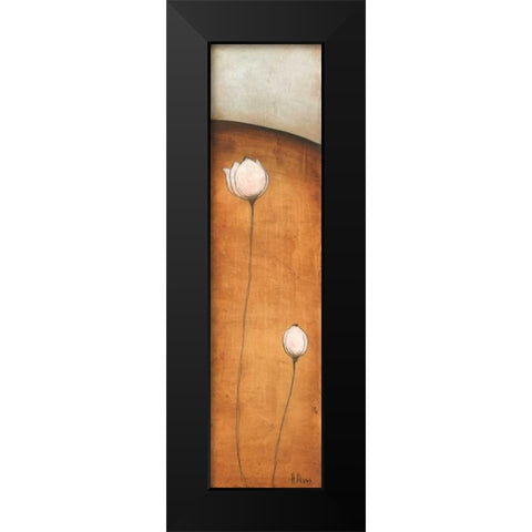Standing Tall III Black Modern Wood Framed Art Print by Alves, Helena