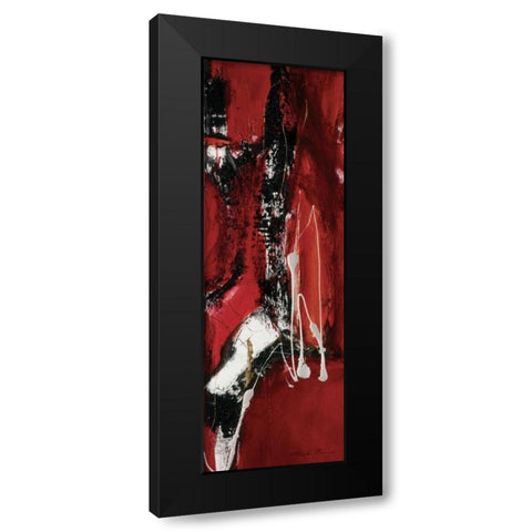 Tango I Black Modern Wood Framed Art Print by Barnes, Natasha