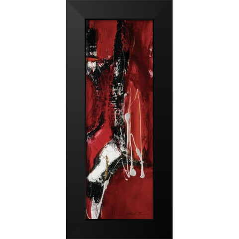 Tango I Black Modern Wood Framed Art Print by Barnes, Natasha