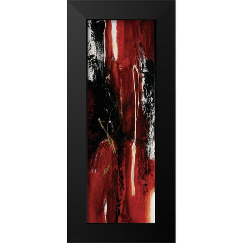 Tango II Black Modern Wood Framed Art Print by Barnes, Natasha