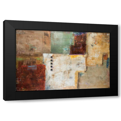 Life and Love Black Modern Wood Framed Art Print by Cardenas, Jason