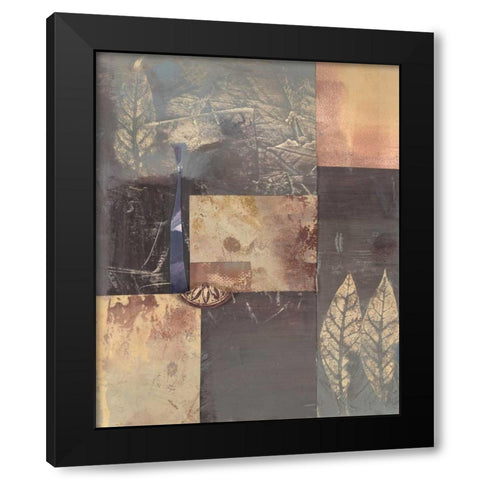 Remembrance I Black Modern Wood Framed Art Print by Fields, Laurie