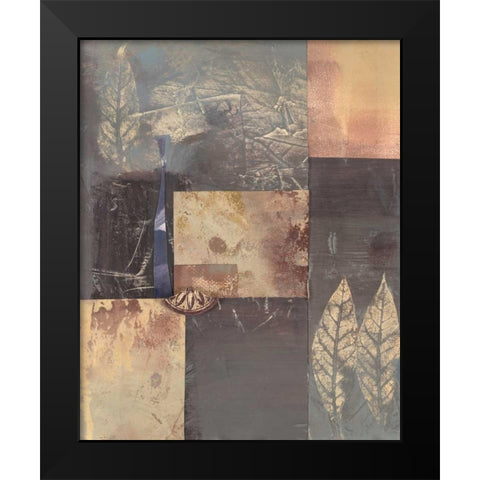 Remembrance I Black Modern Wood Framed Art Print by Fields, Laurie