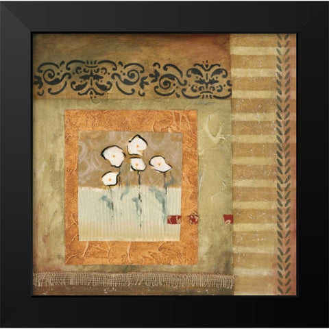 Skys the Limit I Black Modern Wood Framed Art Print by Fields, Laurie