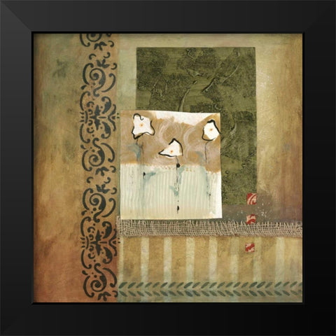 Skys the Limit II Black Modern Wood Framed Art Print by Fields, Laurie