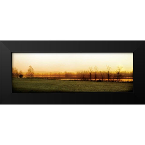 Wait for Winter Black Modern Wood Framed Art Print by Filler, Rick