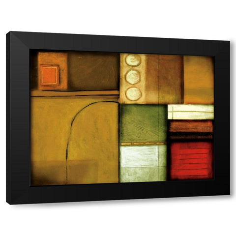 Rush Hour II Black Modern Wood Framed Art Print by Leal, Fernando