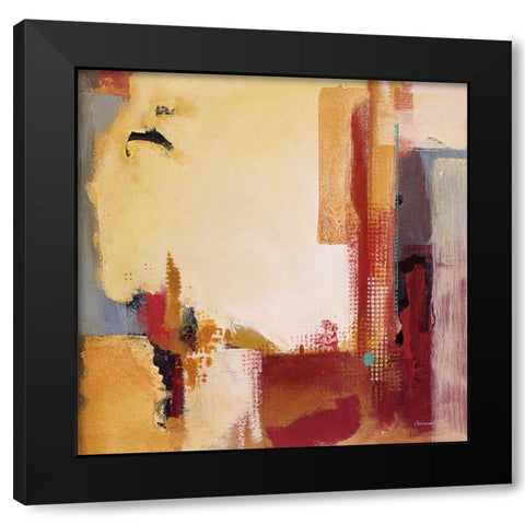 Jazz Notes II Black Modern Wood Framed Art Print by Li-Leger, Noah
