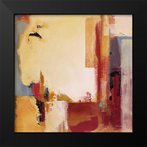 Jazz Notes II Black Modern Wood Framed Art Print by Li-Leger, Noah