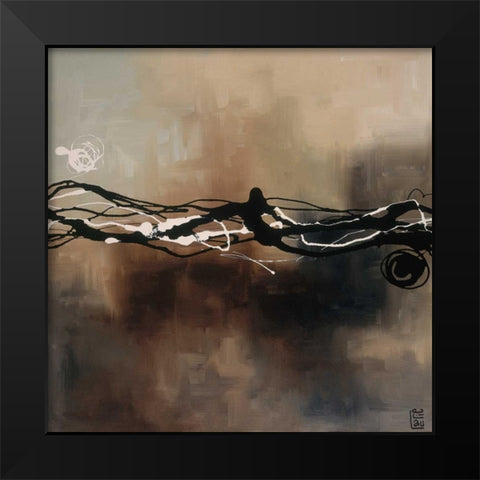 Syncopation III Black Modern Wood Framed Art Print by Maitland, Laurie