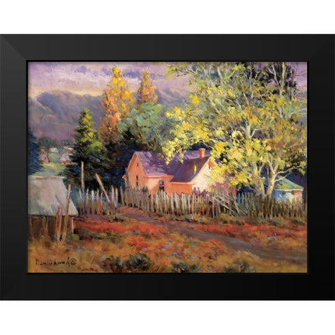 Rural Vista II Black Modern Wood Framed Art Print by Lund, Nancy