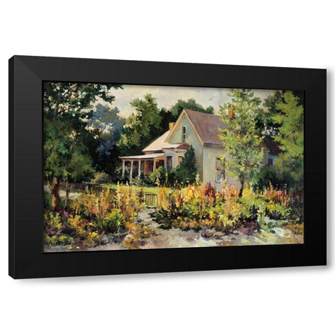 Rural Vista III Black Modern Wood Framed Art Print by Lund, Nancy