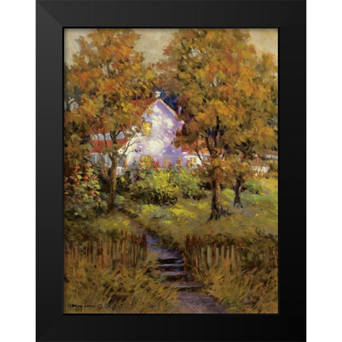 Rural Vista IV Black Modern Wood Framed Art Print by Lund, Nancy
