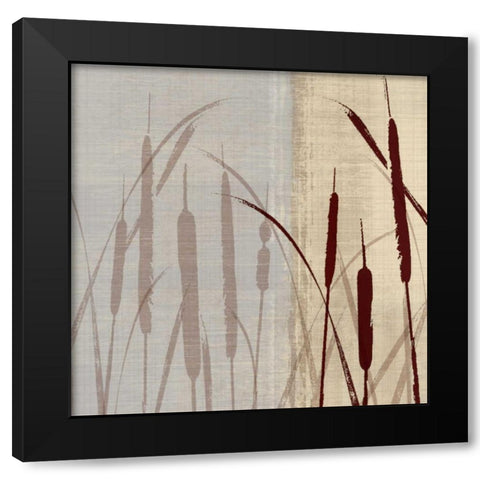 On the Waters Edge I Black Modern Wood Framed Art Print with Double Matting by Venter, Tandi