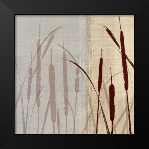 On the Waters Edge I Black Modern Wood Framed Art Print by Venter, Tandi