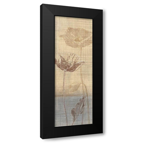 Botanical Sketchbook I Black Modern Wood Framed Art Print by Venter, Tandi