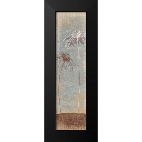 Natures Sky Scrapers I Black Modern Wood Framed Art Print by Venter, Tandi